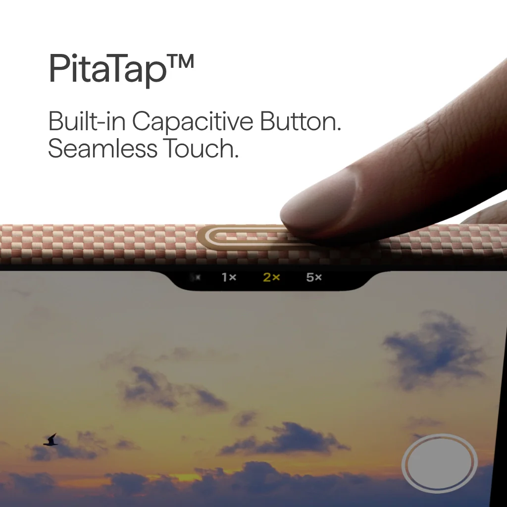 Husa pentru iPhone 17 Air Pitaka Edge, MagEZ 7, Aramida 600D, Glints of Gold, Lucid Blue, PitaTap™, MagSafe, Ultra Slim iphone17pro gold pitatap 3b8236c5 1404 4702 b1c8 aa5099add67d 1024x1024 7941
